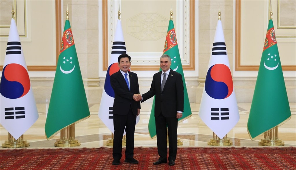 Assembly speaker, Turkmenistan People's Council leader agree to develop national ties